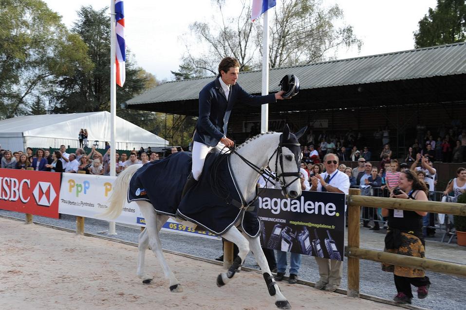 Trophée du meilleur cavalier : Maxime Livio